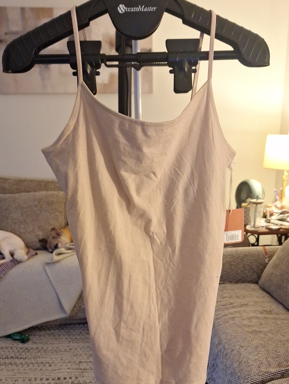 NWT Massimo Beige Spaghetti Strap Camisole
